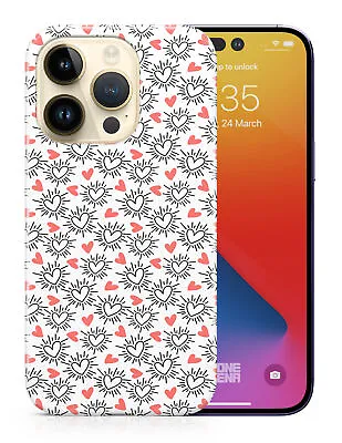 $9.95 • Buy Case Cover For Apple Iphone|cute Love Heart Pattern