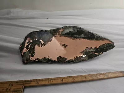 Large Float Copper Ore Slab - Michigan Native Copper #12 • $129.78