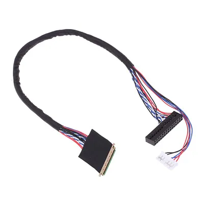 1PC New Arrival 40 Pin 1 Channel 6 Bit LED LCD LVDS Screen Cable For DisplH.ou • $3.01