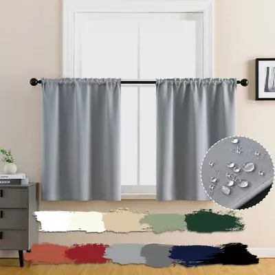 Rv Curtains/mini Blinds/camper Window Shadeinsulation Blackout Short Light Grey  • $21.60