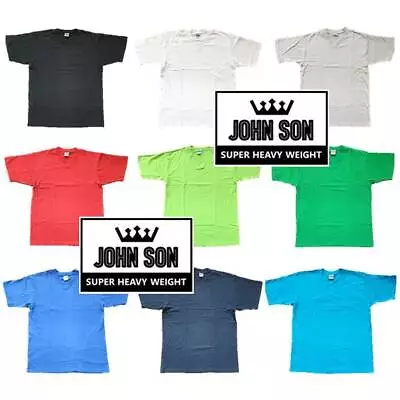 Plain T-shirts BULK V Neck [[[ JOHN SON ]]] Premium Quality [ Small ~ 5XL ] • $7.95