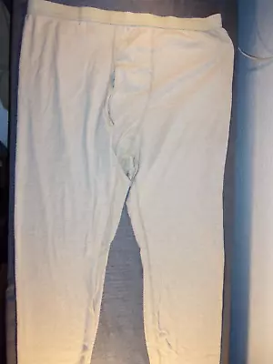 Nwot Khaki Tan Base Layer Bottoms Fire Resistant Size Extra Large Regular Ec 64 • $29.69