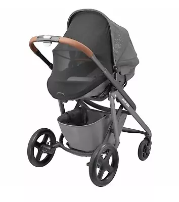 Maxi Cosi Lila Luxe Pushhair Stroller Sparkling Grey • £275