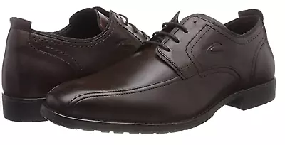  Men's Leather Smart Shoes Brown Lace Up Size 6.5 UK - Camel Active  • £27.99