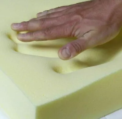 £5.92 • Buy MEMORY Reflex 40 Foam Sheets Sofa Cushion Seat Pads Custom Cut To Any Size 