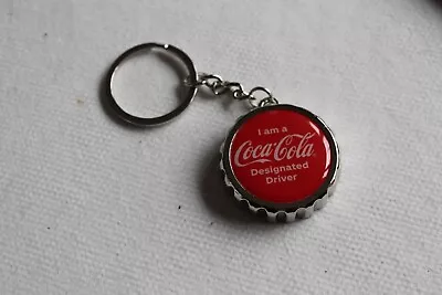 Coca Cola I Am A Designated Driver Key Ring Bottle Opener Brand New In Packaging • £3.49