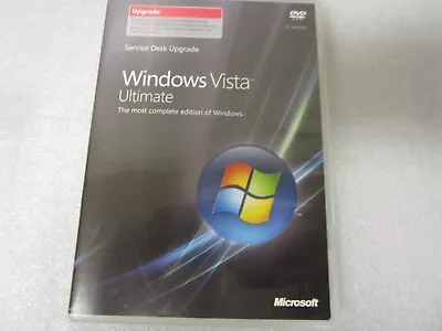 Windows Vista Ultimate 32 & 64 Bit W/ Product Key Upgrade With 2 Home Prem Keys • $119.99