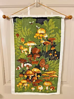 Kitchen Towel Mushroom Vintage Decor With Hanger • $39