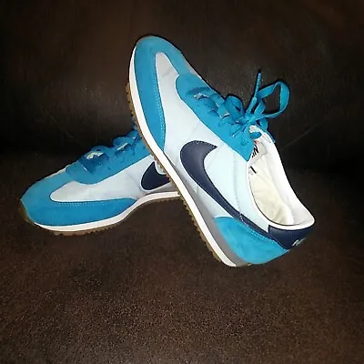$68.86 • Buy 2011 Nike Oceania Women Trainer Sneaker 307165-401 Teal/Navy/light Blue Size 7.5