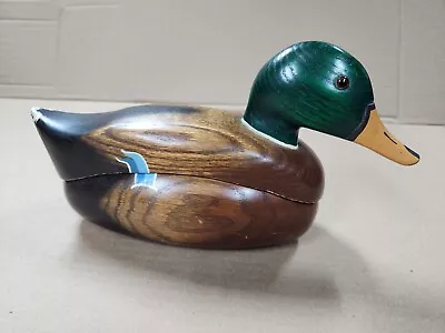 Wooden Mallard Decoy Duck Telephone.  • $14.80