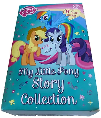 Hasbro My Little Pony Story Collection 8 Book Box Set Paperbacks 2016 VGC • £12.99