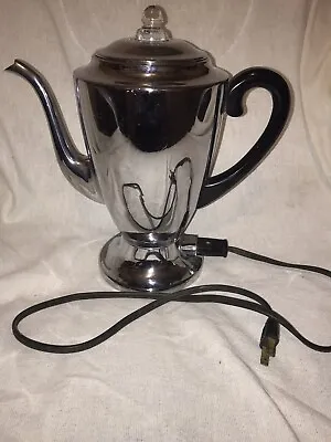 Vintage Sears Kenmore Model #302.67060 Electric Percolator Coffee Tea Pot Works • $20