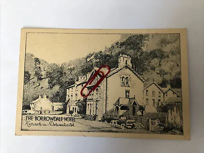 £3.75 • Buy The Borrowdale Hotel Keswick-on-Derwentwater Cumbria  1946 Street View
