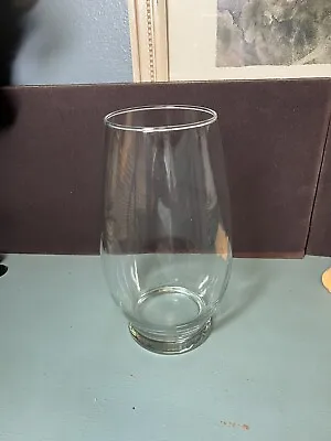 10.5” Clear Glass Vase • $11
