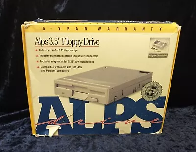 Alps 3.5 In Floppy Drive DF334H911A • $20.49