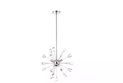 Kimberly 4-Light Crystal And Polished Chrome Sputnik Chandelier • $66.59