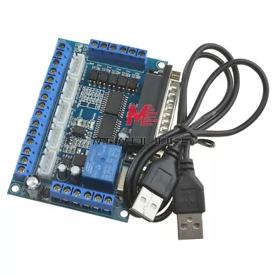 CNC MACH3 5 Axis Interface Breakout Board For Stepper Motor Driver CNC Mill • $6.78