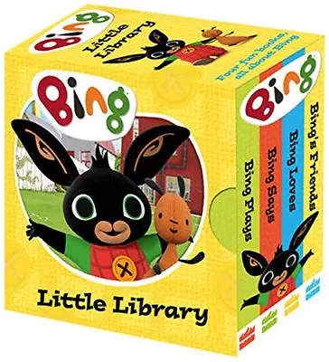 £6.99 • Buy Bing's Little Library Book Set 4 Mini Board Books Babies Toddlers Children Gift