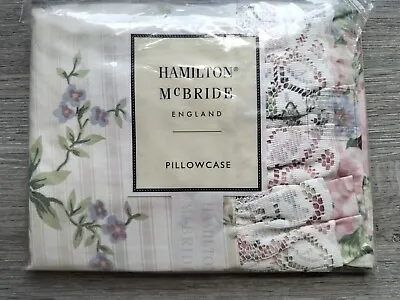 Hamilton McBride Frilled Floral Pillow Case - • £8