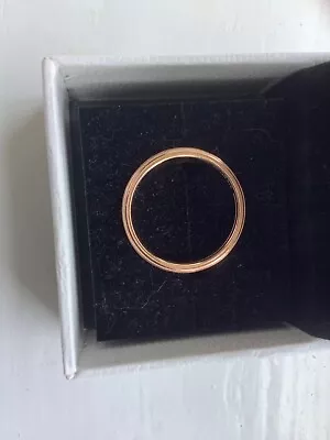 Pandora Rose Gold Unusual Ring Size 58 O.5 To P.5 Brand New With Box Great Gift • £19.99