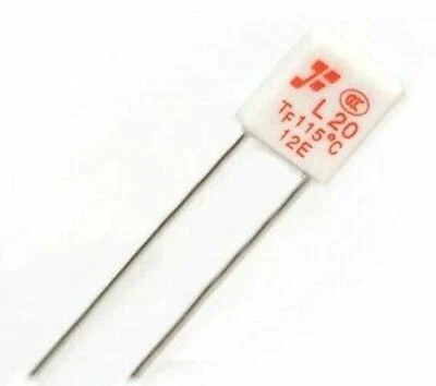 £1.55 • Buy Thermal Fuse 2A 6x6.5x2.8mm 115°C Len.55mm Leads 115°C Radial PROFFUSE RoHS