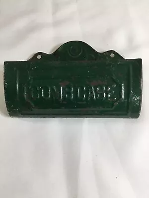 Vintage Metal Wall Hanging Comb Case • $12