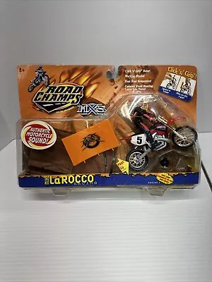 Mxs Motocross Toy Mike Larocco Vintage Sealed Honda CR Moto Road Champs • $99.07