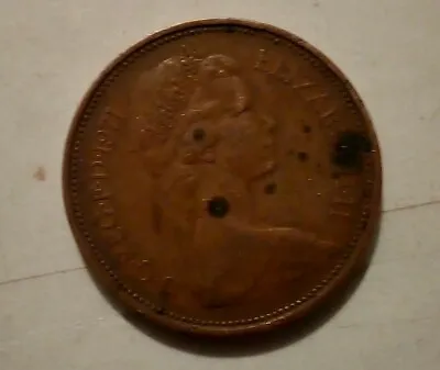  1971 2 New Pence Coin ELIZABETH II D G REG F D ((RARE)) • $100