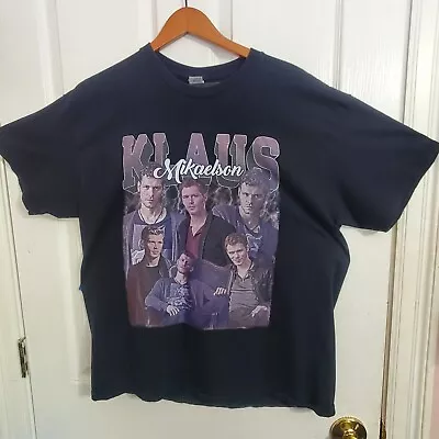 Vampire Diaries Nostalgia Klaus Mikaelson Retro Vintage T-Shirt Size XL • $12.50