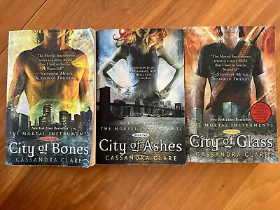 The Mortal Instruments Book Set 1 -  3 By Cassandra Clare PB • $10