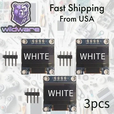 3 PC 0.96  SSD1315 OLED Display White - I2C 128x64 Pixels Arduino Raspberry P • $12.95