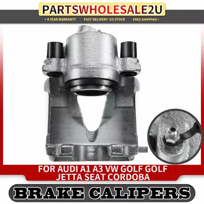 Front Left LH Brake Caliper For Volkswagen Jetta Golf Beetle Seat Ibiza Audi A1 • $35.19