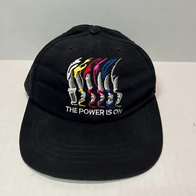 Vintage 1995 Mighty Morphin Power Rangers The Movie Hat Youth Kids USA Snapback • $39.99