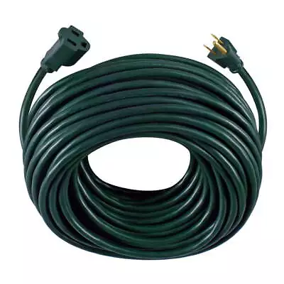 100FT 16AWG 3 Prong Green Single Outlet Outdoor Extension Cord • $21.98