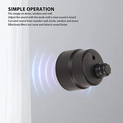 Sound Amplifier High Sensitivity Wall Pipe Leak Listen Detector For Concrete UK • £22.40