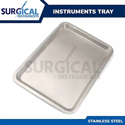 Mayo Tray 10.75  X 14.50  X .75  Surgical Instrument Non Perforated German Grade • $18.99