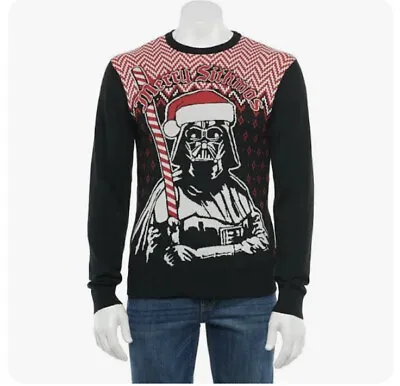 $29.99 • Buy NWT Star Wars Darth Vader Merry Sithmas Ugly Christmas Sweater Size Small