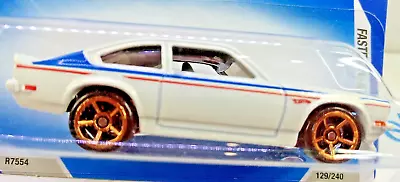 Custom V-8 Vega Faster Than Ever White Hot Wheels 1/64 Diecast Car • $3.99