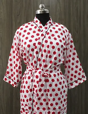 £34.38 • Buy Polka Dot Robe Hospital Gown Labor Gown Delivery Gown Pregnancy Maternity Wears