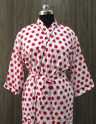 £34.38 • Buy Polka Dot Robe Hospital Gown Labor Gown Delivery Gown Pregnancy Maternity Wears
