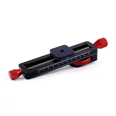 Stacked Photography Slide Micrometer Head Micro Guide Macro Focusing Rail Slider • £35.99