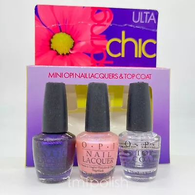 New In Box OPI Mini Spring Chic Nail Polish Set Of 3 • $8.50