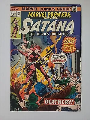 1st Solo Satana Marvel Premiere 27 • $20