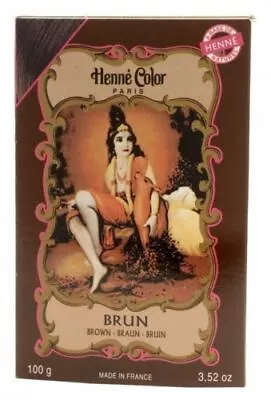 £5.99 • Buy Brown Henna Hair Dye Colour Henne Mehendi Powder 100g Light Brown Blond
