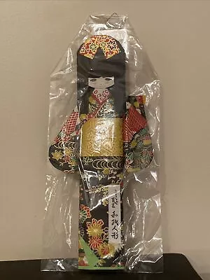 JAPANESE Handmade Vintage Saranoki Geisha Kimono Girl Washi Paper Doll NEW • $18