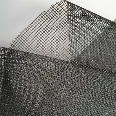 120GSM Mosquito And Insect Screen Mesh Fabric 160cm Wide - Sold By The Metre • £9.59