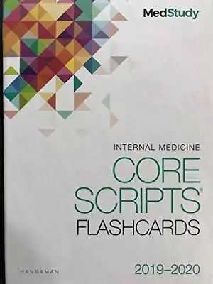 Medstudy Internal Medicine Flash Cards 2019 • $200