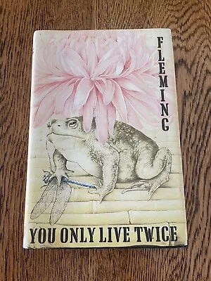 Ian Fleming You Only Live Twice 1964 UK First Edition Jonathan Cape James Bond • $80