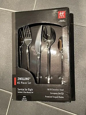 New In Box Zwilling 45 Piece Cultery Set  • £110