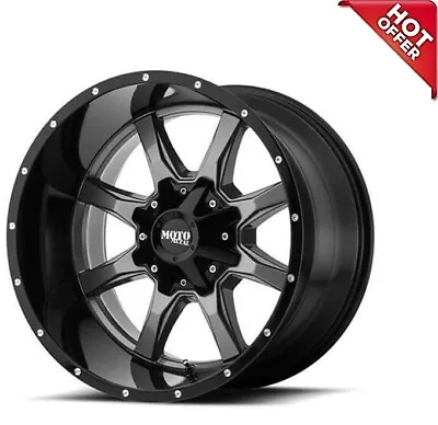 18x9 Moto Metal Wheels MO970 8x180.00 Gray Center Black Lip 18 (S45) • $976